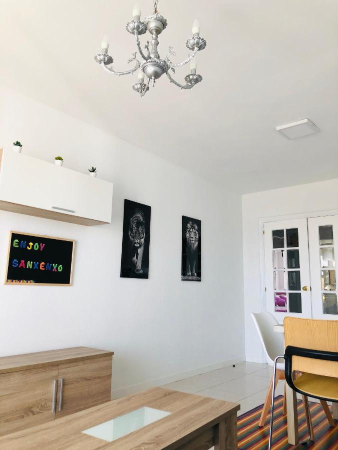Enjoy Sanxenxo,200M Playa, Balcon Vistas Cies, Piscina & Terraza Azotea,2 Plazas Garaje, 2 Banos, Muy Luminoso, Muy Tranquilo,Muy Equipado, Centrico Exterior foto