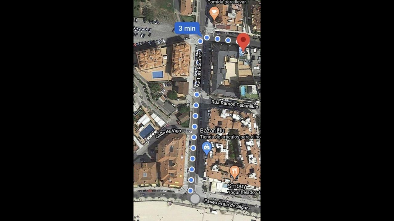 Enjoy Sanxenxo,200M Playa, Balcon Vistas Cies, Piscina & Terraza Azotea,2 Plazas Garaje, 2 Banos, Muy Luminoso, Muy Tranquilo,Muy Equipado, Centrico Exterior foto