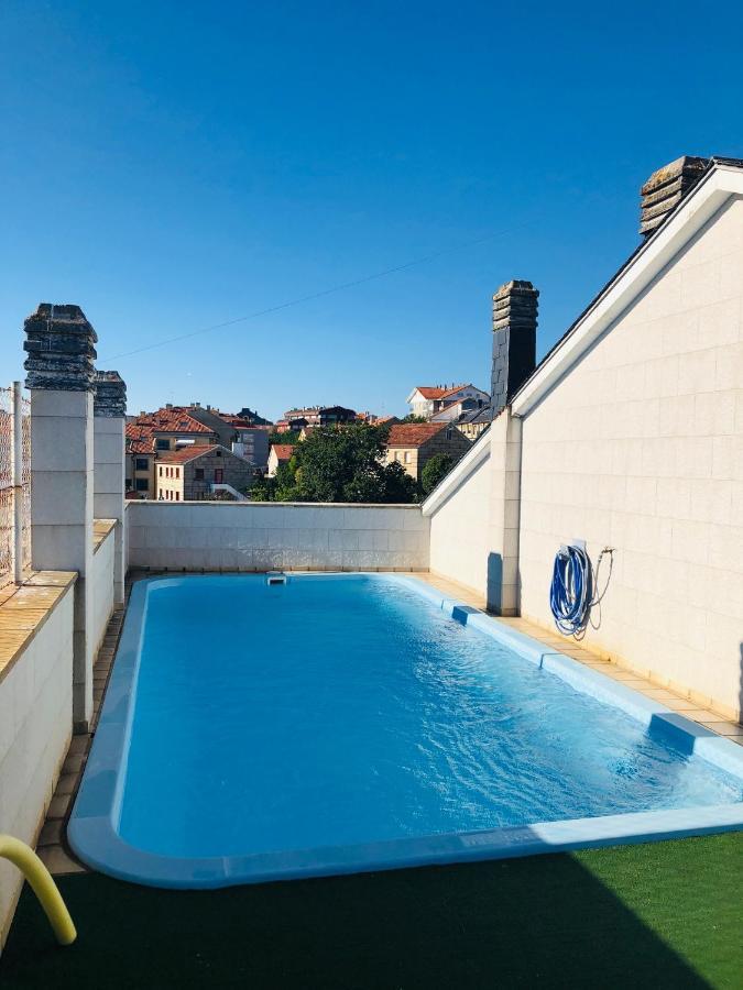 Enjoy Sanxenxo,200M Playa, Balcon Vistas Cies, Piscina & Terraza Azotea,2 Plazas Garaje, 2 Banos, Muy Luminoso, Muy Tranquilo,Muy Equipado, Centrico Exterior foto
